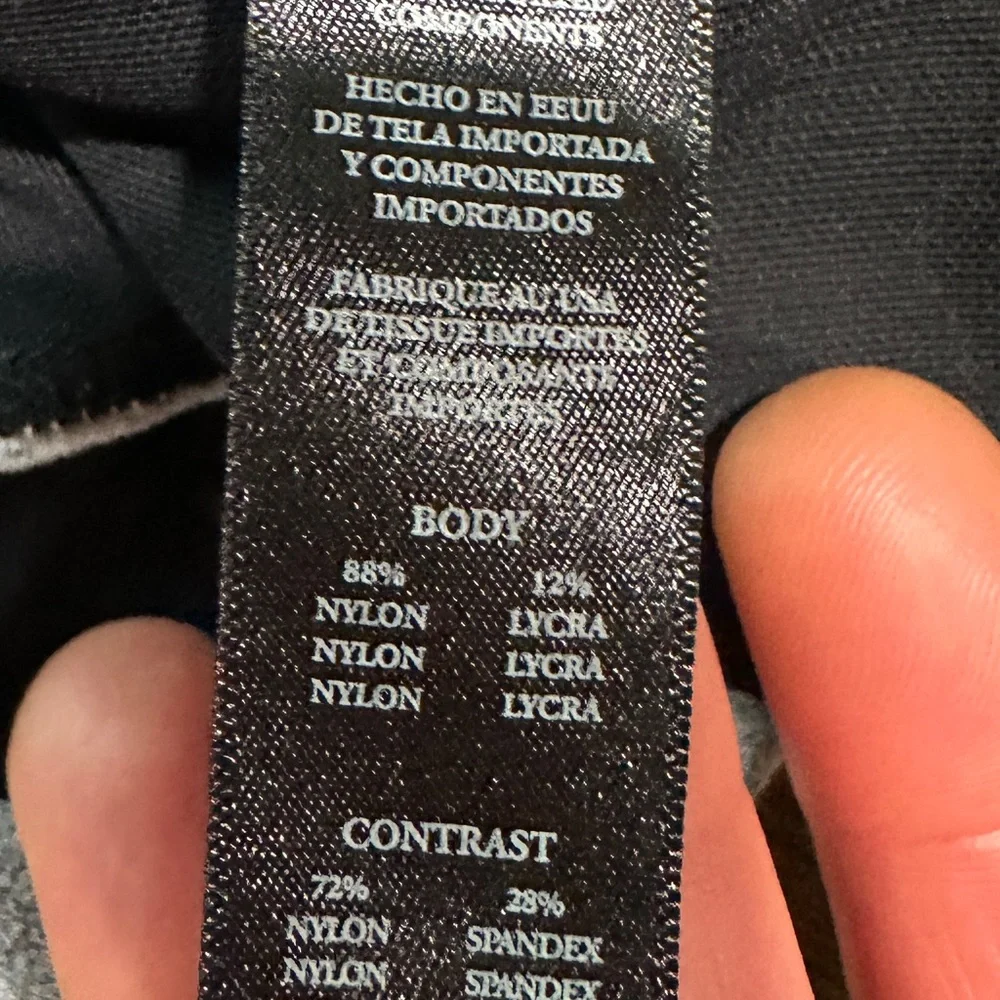 Revolve Koral Cropped Tank Top Size Small Gray - Picture 6 of 7